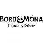 Bord na Mona logo black and white