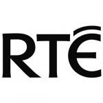 RTE logo Radio Telefis Eireann Black and white