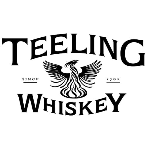 Teeling Whiskey logo black and white
