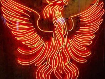 Teelings Phoenix Neon Sign